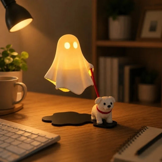Figura de Cachorro y Fantasma