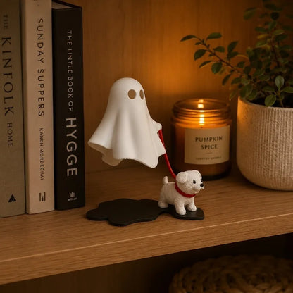 Figura de Cachorro y Fantasma