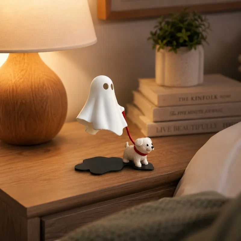 Figura de Cachorro y Fantasma